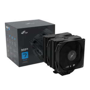 FSP NP7-B 120mm CPU Air Cooler Dual Tower Black