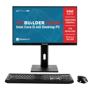 PCBuilder Fusion AIO 24" i5 14th Gen 16G 1TB Win11 home
