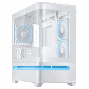 ASUS PRIME AP202 ARGB MATX White Gaming Chassis