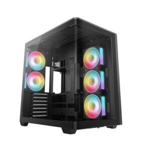 DeepCool CG590U 5F ATX ARGB Gaming Chassis Black