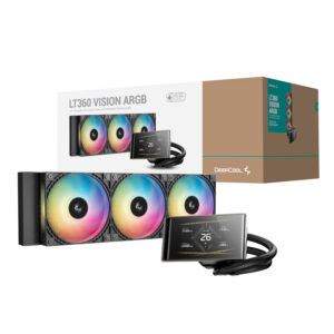 DeepCool LT360 VISION ARGB Liquid Cooler Black