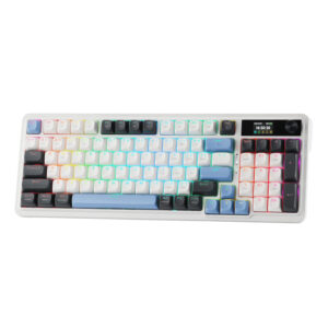 Redragon GALATIN PRO Wired 2.4G Bluetooth Keyboard - Black