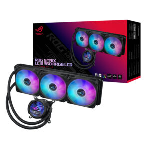 ASUS ROG STRIX III 360MM LCD ARGB AIO Liquid CPU Cooler