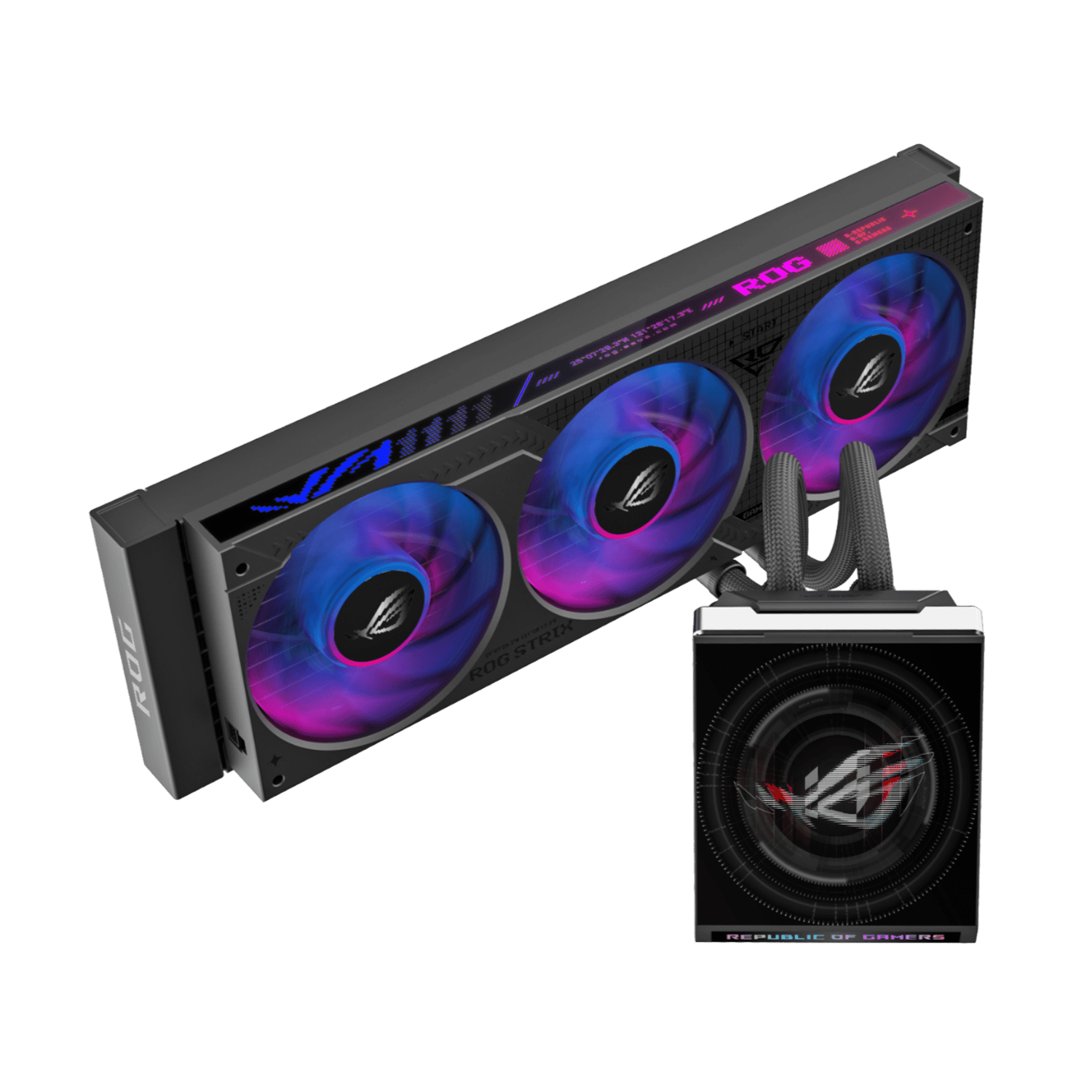 ASUS ROG STRIX SLC IV 360MM LCD ARGB AIO Liquid CPU Cooler
