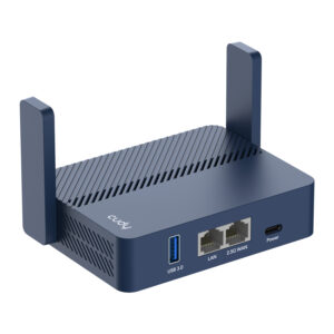 Cudy AX3000 2.5G Dual Band Wi-Fi 6 Mesh Mini VPN Travel Router with USB